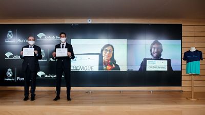 Arbeloa presenta el V Circuito de Carreras Solidarias de la Fundación Real Madrid