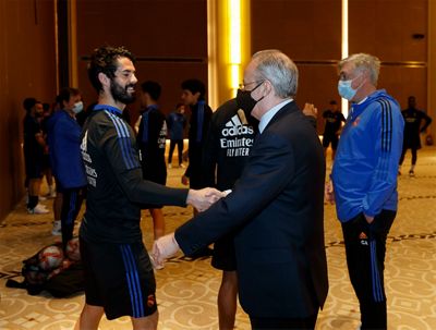 entrenamiento del real madrid