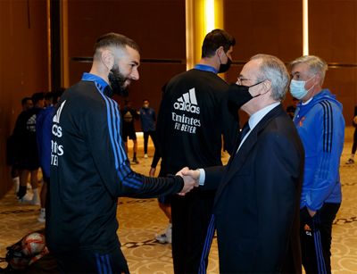 entrenamiento del real madrid