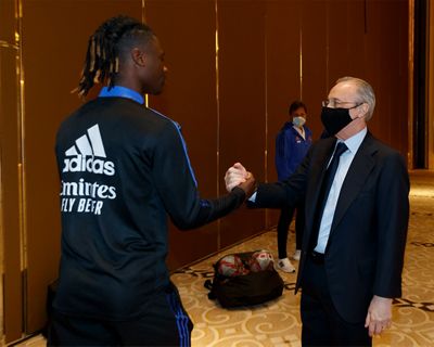 entrenamiento del real madrid