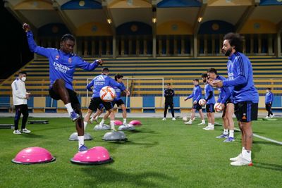 entrenamiento del real madrid