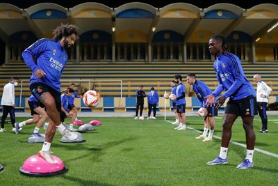 entrenamiento del real madrid