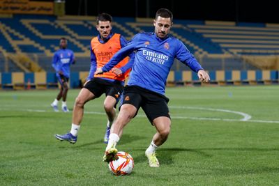 entrenamiento del real madrid