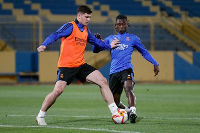 entrenamiento del real madrid