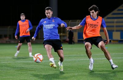 entrenamiento del real madrid