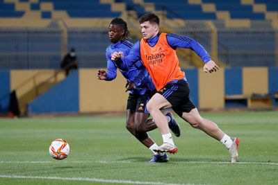 entrenamiento del real madrid