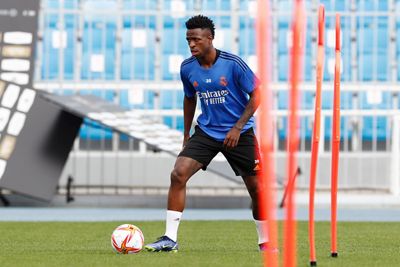 entrenamiento del real madrid