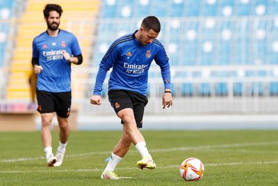 entrenamiento del real madrid