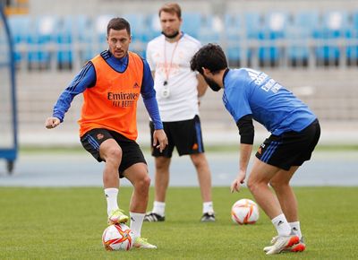 entrenamiento del real madrid
