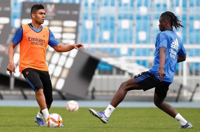 entrenamiento del real madrid