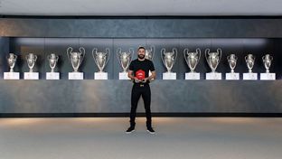Benzema, eleito melhor jogador francês de 2021