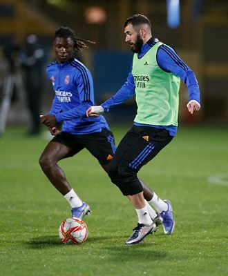 entrenamiento del real madrid