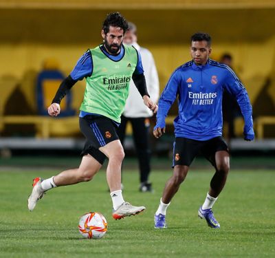 entrenamiento del real madrid