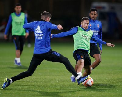 entrenamiento del real madrid