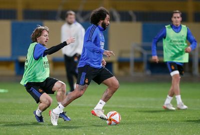 entrenamiento del real madrid