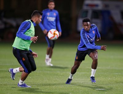 entrenamiento del real madrid