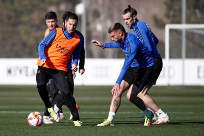 entrenamiento del real madrid