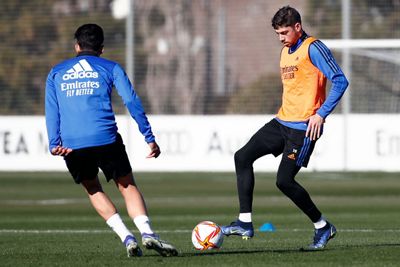 entrenamiento del real madrid