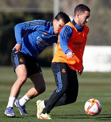 entrenamiento del real madrid