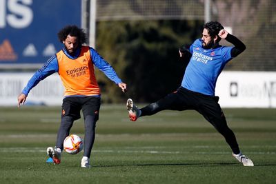 entrenamiento del real madrid