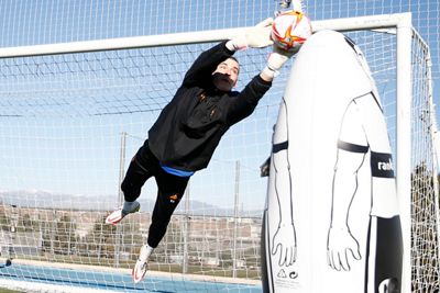 entrenamiento del real madrid