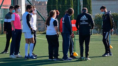 Más educación vial con Gonvarri en las escuelas inclusivas de fútbol de la Fundación
