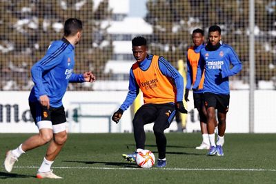 entrenamiento del real madrid