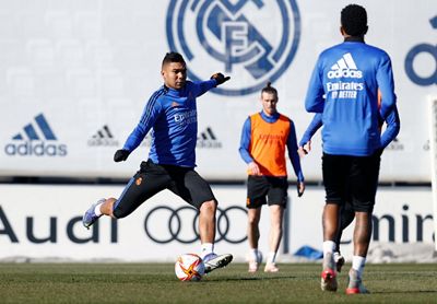 entrenamiento del real madrid