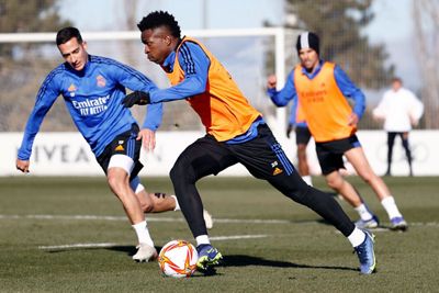 entrenamiento del real madrid