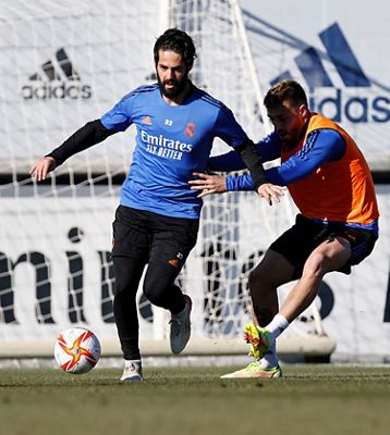 entrenamiento del real madrid