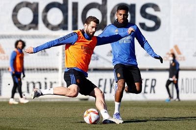 entrenamiento del real madrid