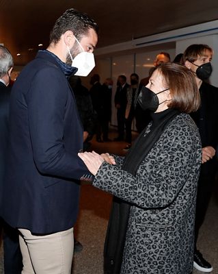capilla ardiente de paco gento en el santiago bernabéu