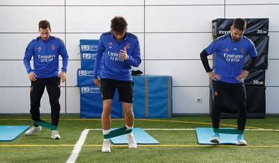 entrenamiento del real madrid