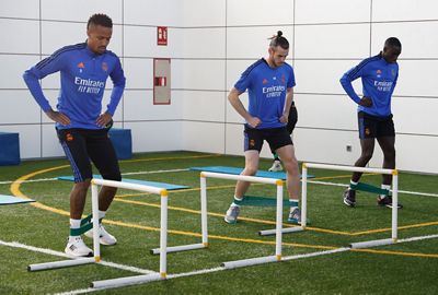 entrenamiento del real madrid