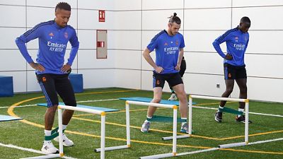 Regenerationseinheit in der Real Madrid Stadt