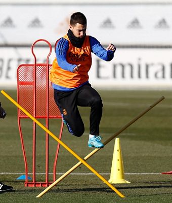 entrenamiento del real madrid