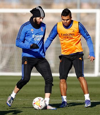 entrenamiento del real madrid