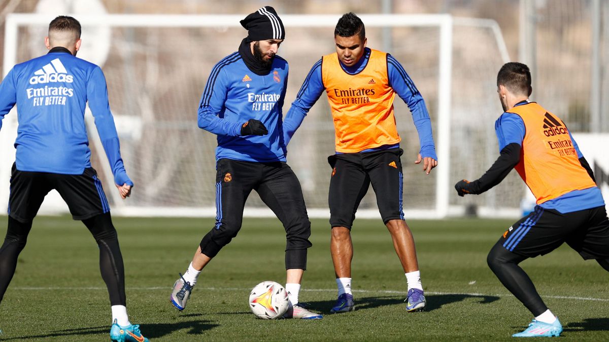 Último entrenamiento antes del partido de Liga contra el Elche| Real ...