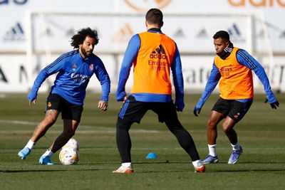 entrenamiento del real madrid