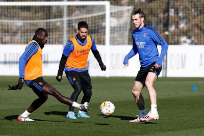 entrenamiento del real madrid