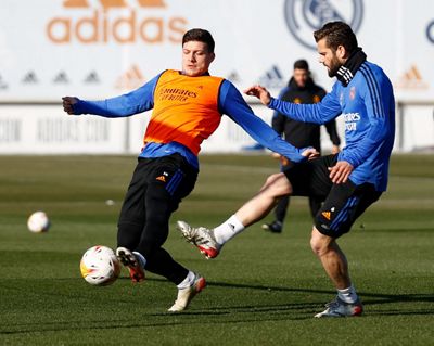 entrenamiento del real madrid