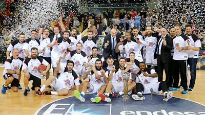 Seventh anniversary of the basketball team's 25th Copa del Rey