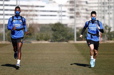 entrenamiento del real madrid