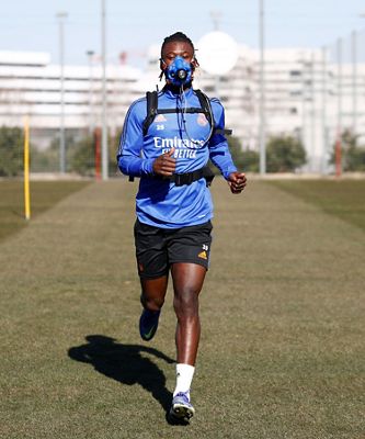 entrenamiento del real madrid