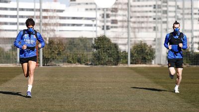 entrenamiento del real madrid