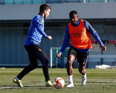 entrenamiento del real madrid