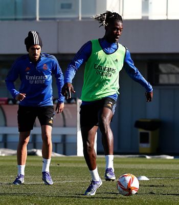 entrenamiento del real madrid
