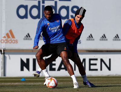 entrenamiento del real madrid