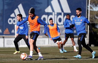 entrenamiento del real madrid