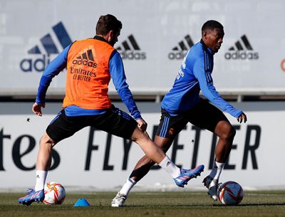 entrenamiento del real madrid